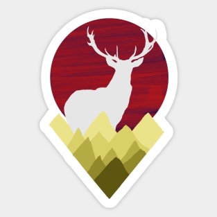 Deer Sticker